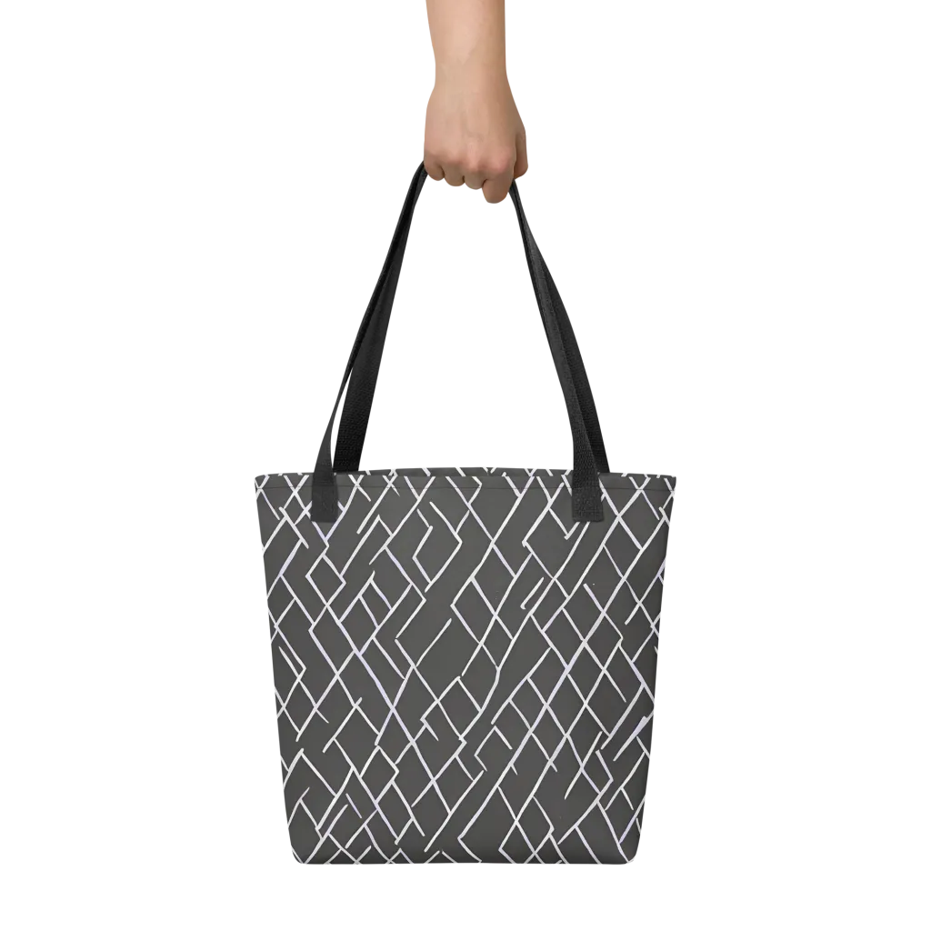 Ivory Cipher on Tote Bag — Front