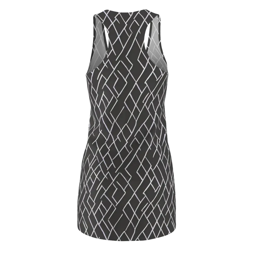 Ivory Cipher on Racerback Dress — Back