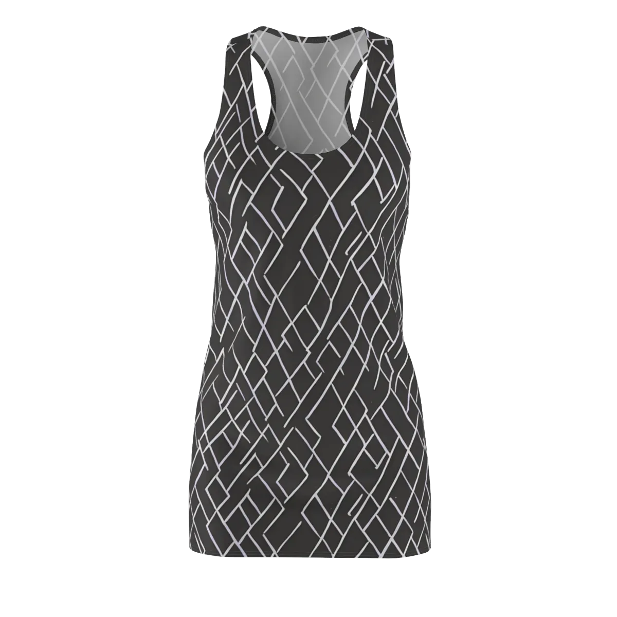 Ivory Cipher on Racerback Dress — Front