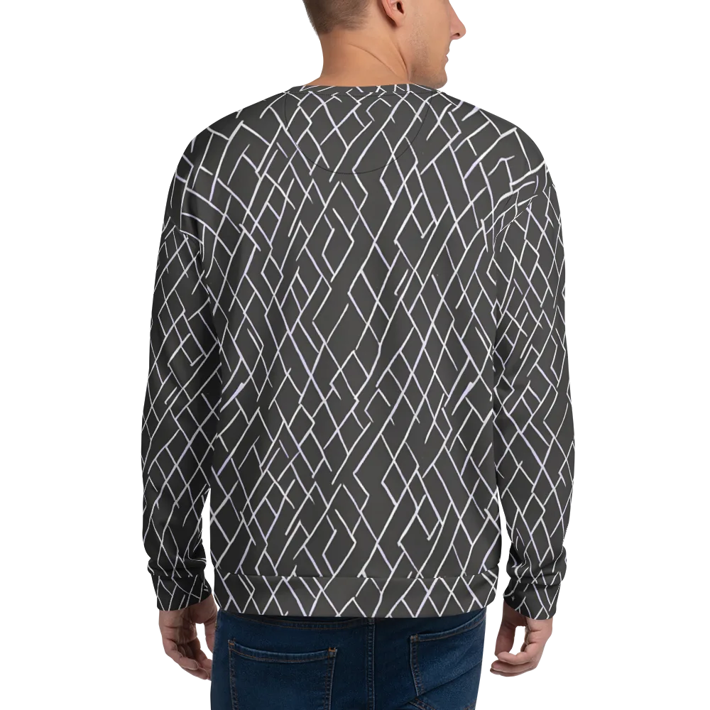 Ivory Cipher on Sweatshirt — Back