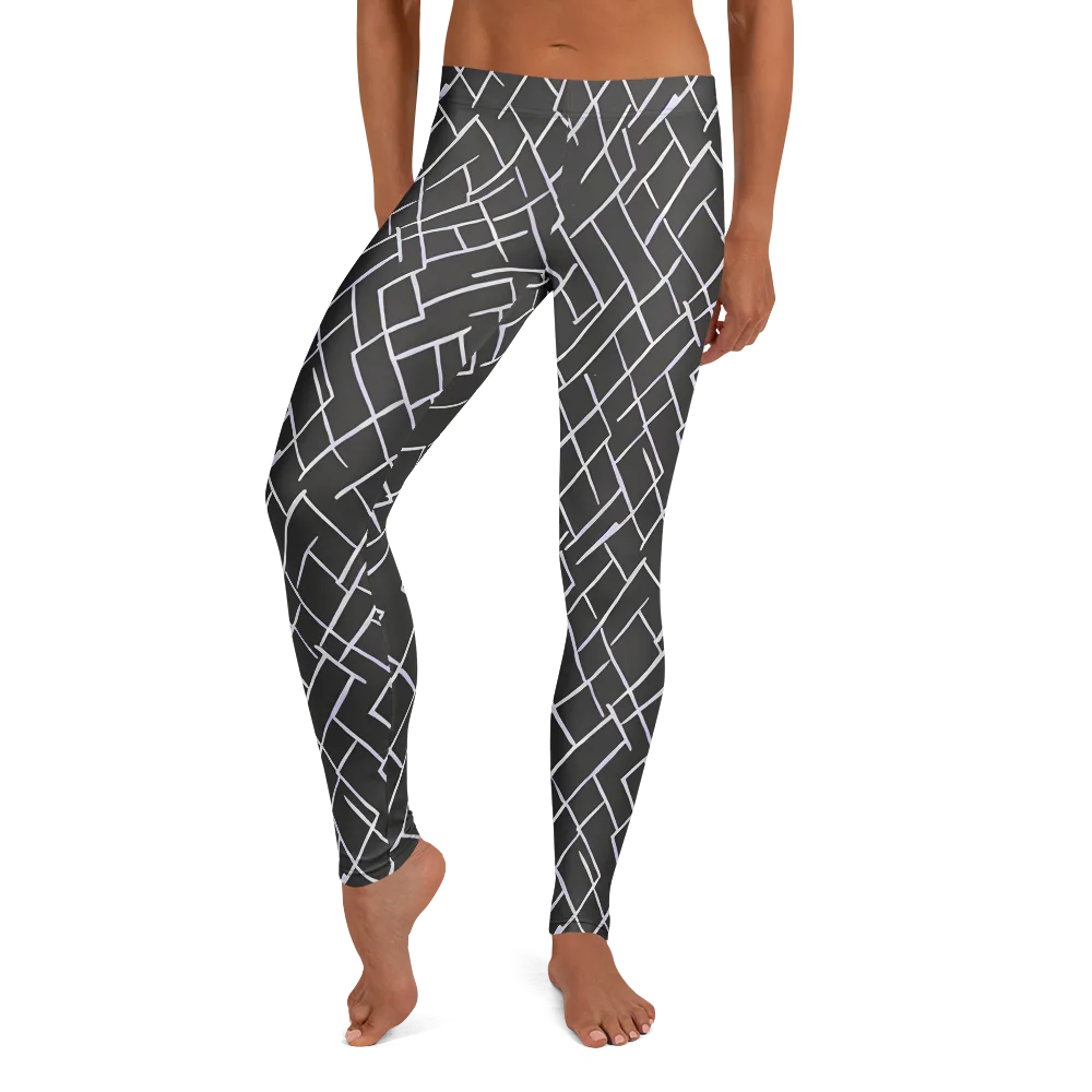 Ivory Cipher on Leggings — Front
