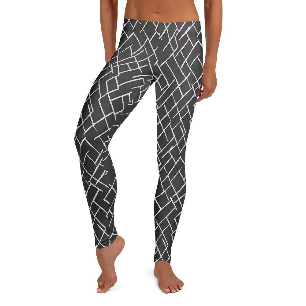 Ivory Cipher on Leggings — Front