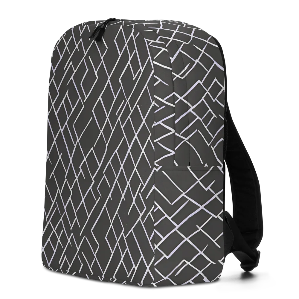 Ivory Cipher on Minimalist Backpack — Left