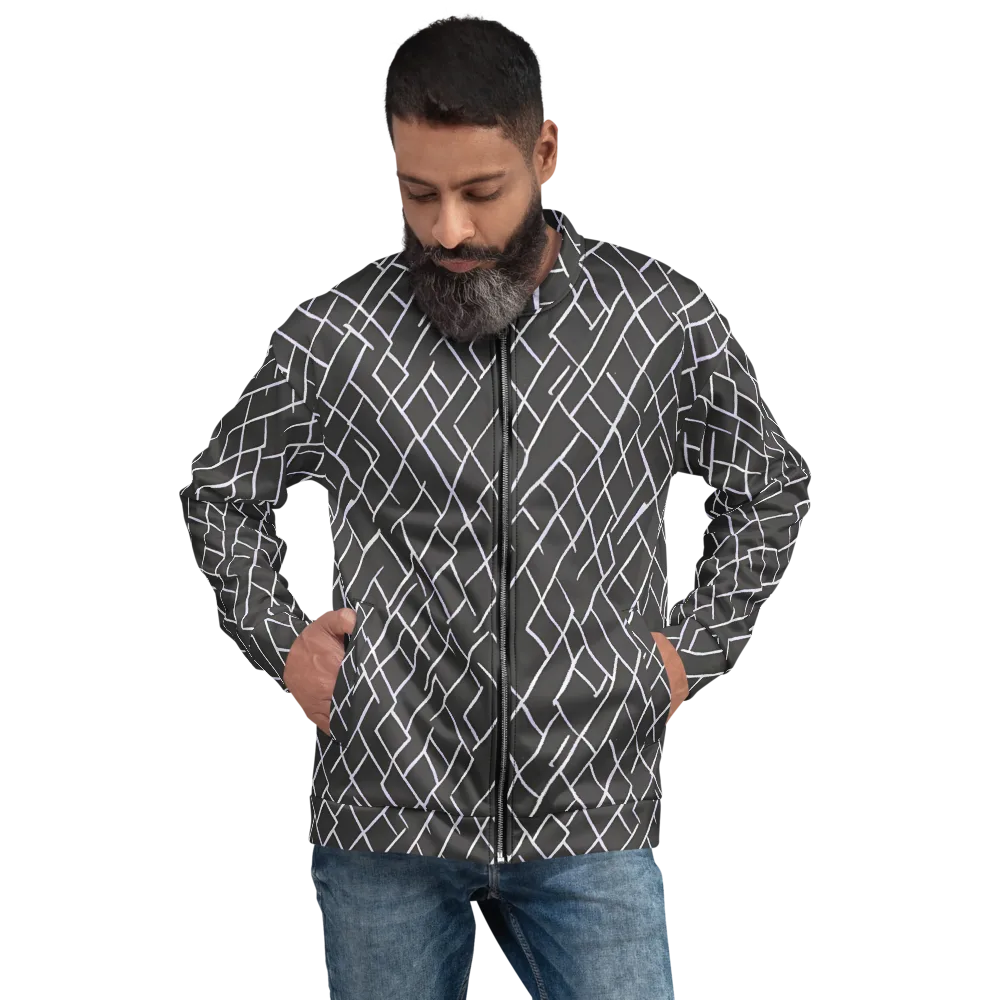 Ivory Cipher on Bomber Jacket — Front