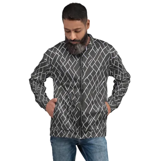 Ivory Cipher on a Bomber Jacket