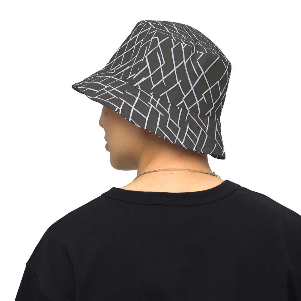 Ivory Cipher on Reversible Bucket Hat — Back Inside