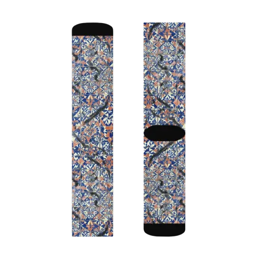 Mosaic Reverie on a Socks