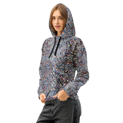 Mosaic Reverie on a Cotton Hoodie