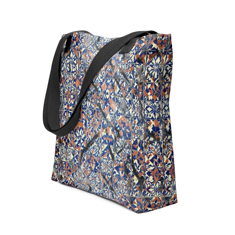 Mosaic Reverie on Tote Bag — Front