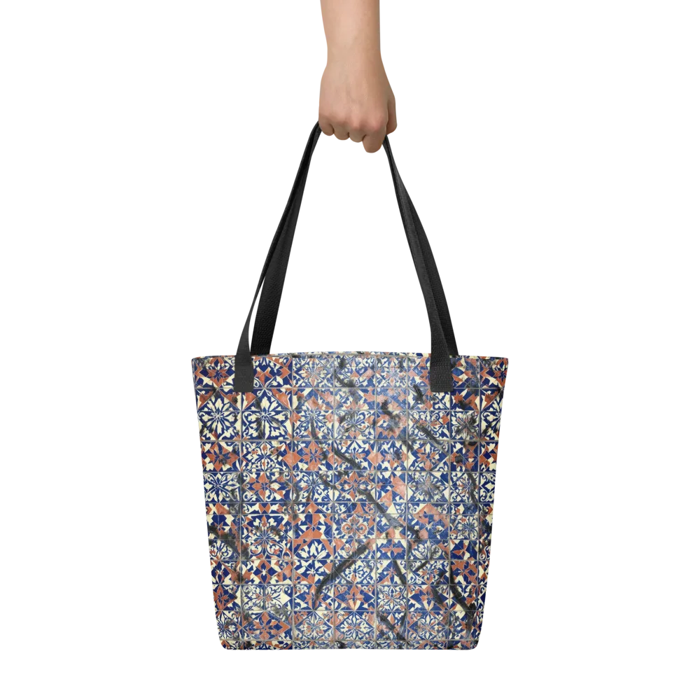 Mosaic Reverie on Tote Bag — Front