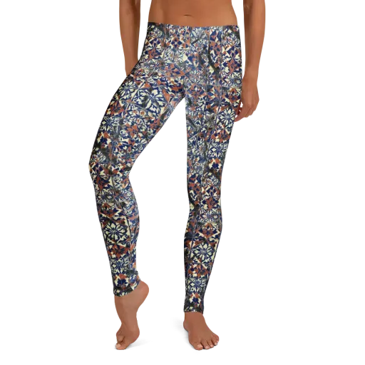 Mosaic Reverie on a Leggings