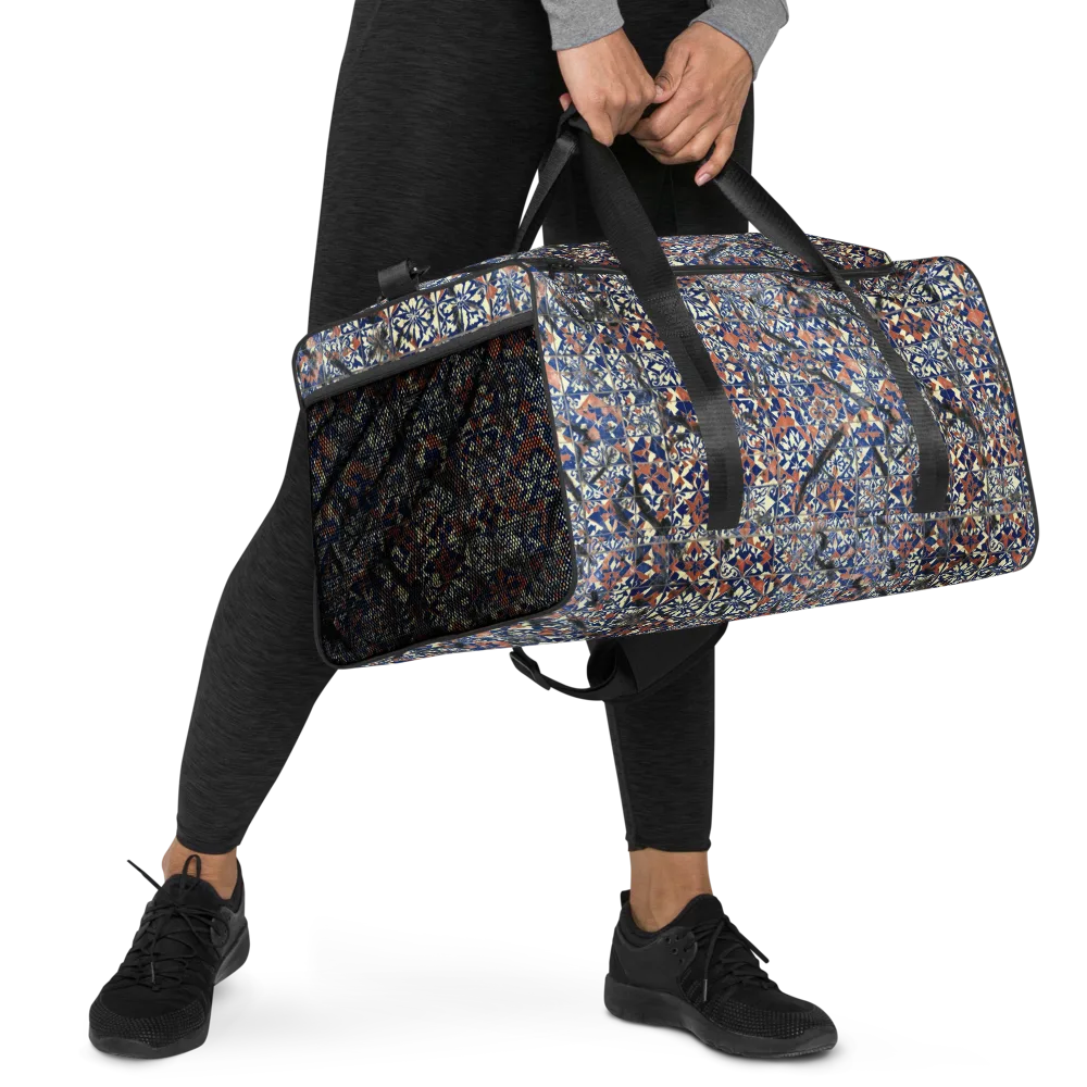 Mosaic Reverie on Duffle Bag — Right Front