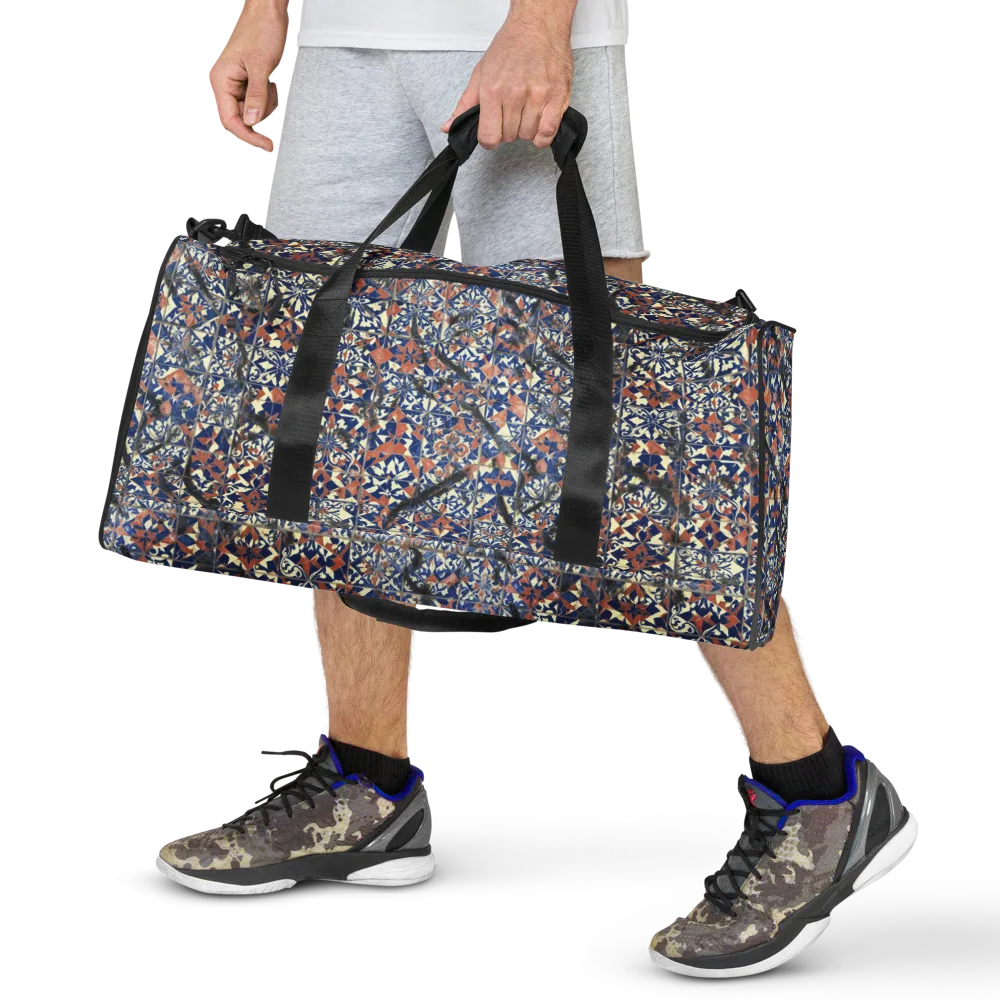 Mosaic Reverie on Duffle Bag — Front