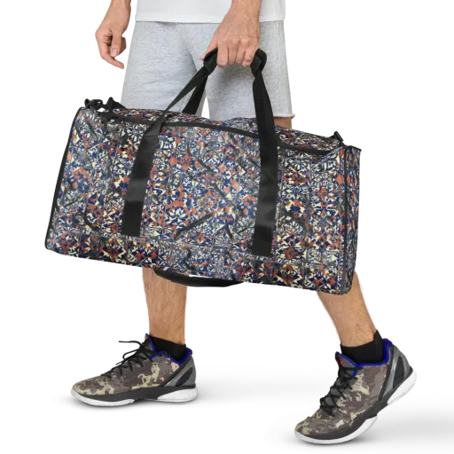 Mosaic Reverie on a Duffle Bag