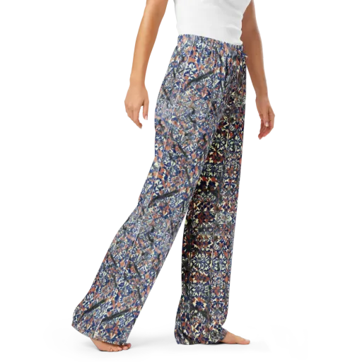 Mosaic Reverie on a Women's Pajama Pants