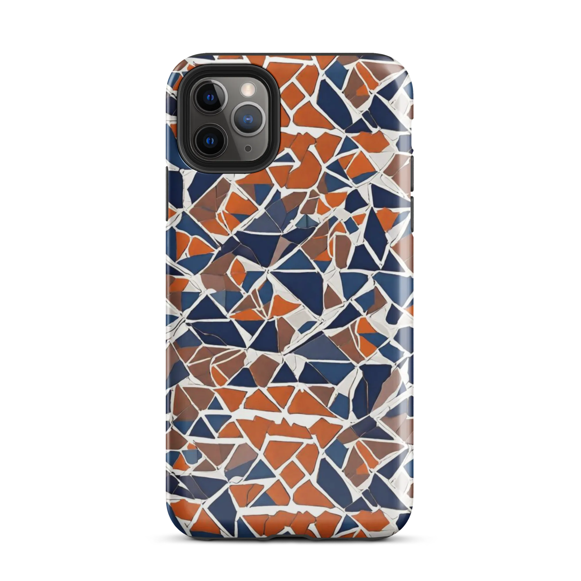Indigo Fracture on Tough Case for iPhone® — Front