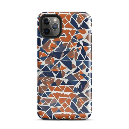 Indigo Fracture on a Tough Case for iPhone®