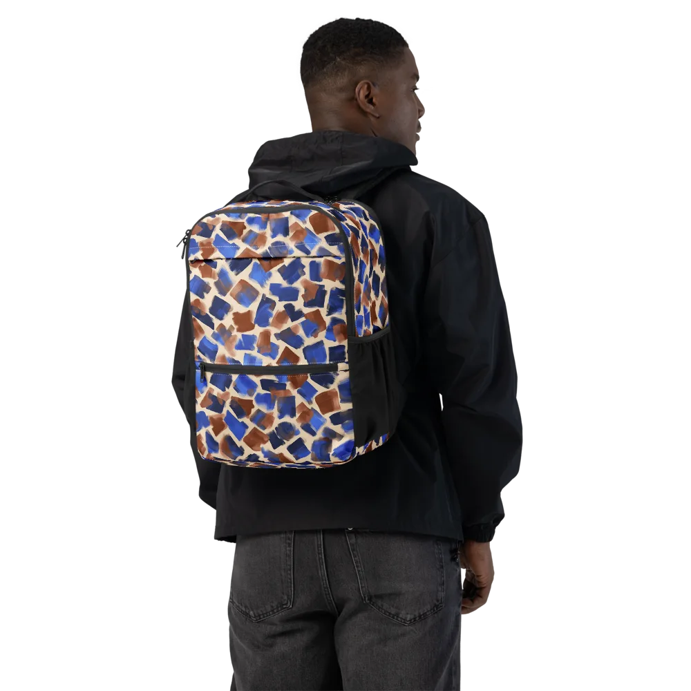 Painter’s Scatter on Utility Backpack — Back