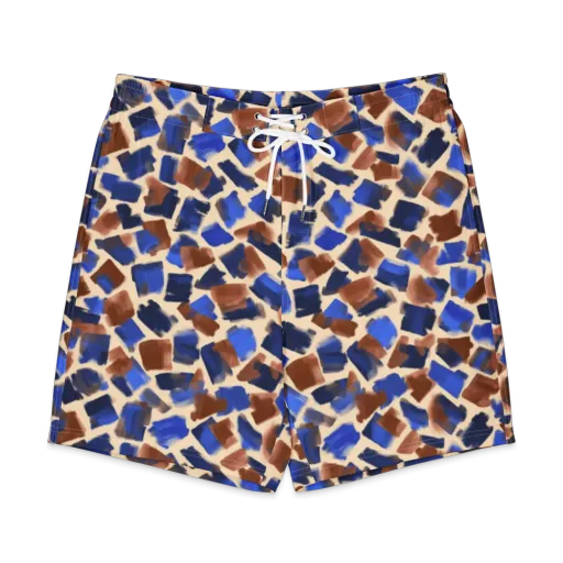 Painter’s Scatter on a Men's Board Shorts