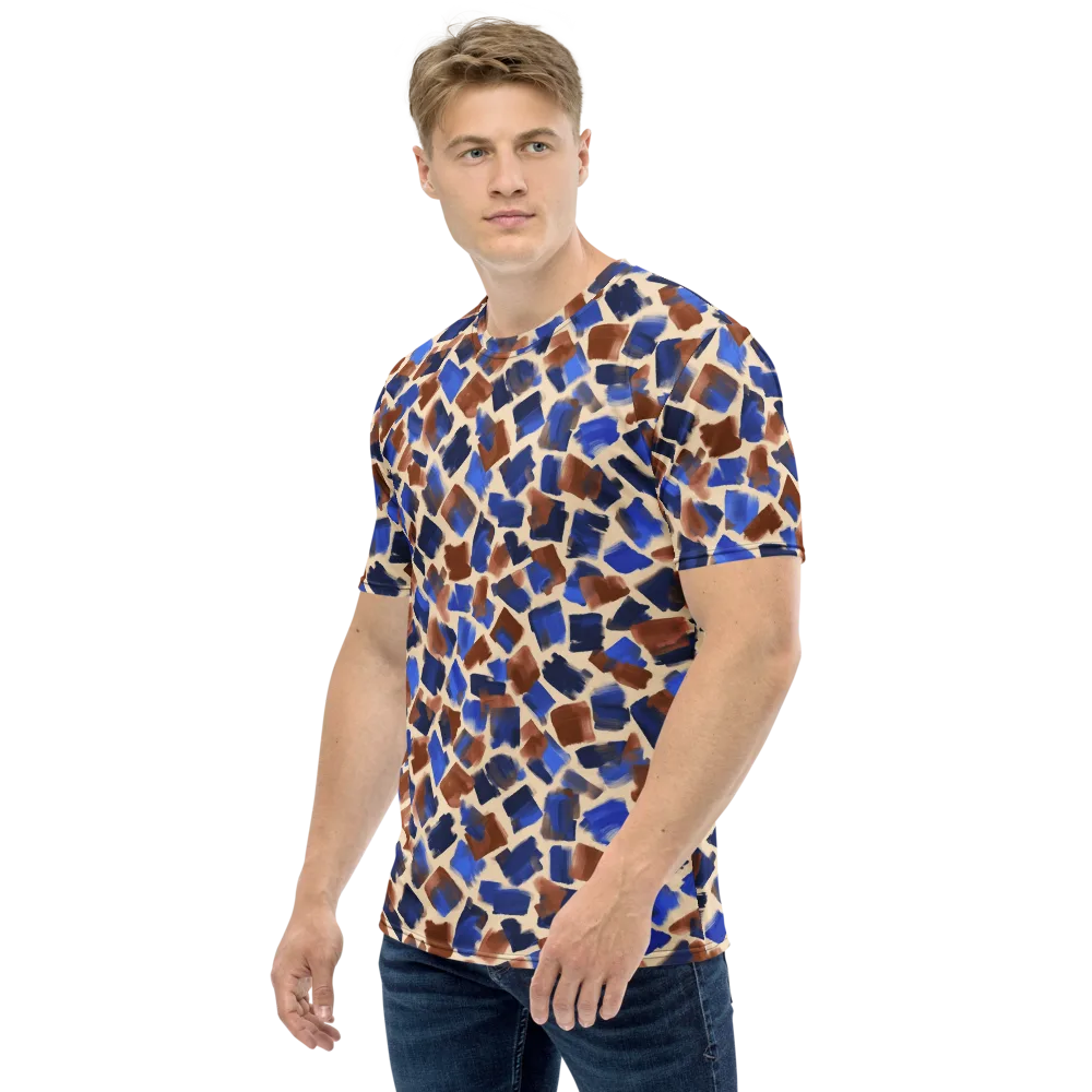 Painter’s Scatter on Men's Crew Neck T-Shirt — Left
