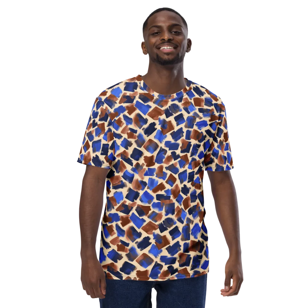 Painter’s Scatter on Men's Crew Neck T-Shirt — Front