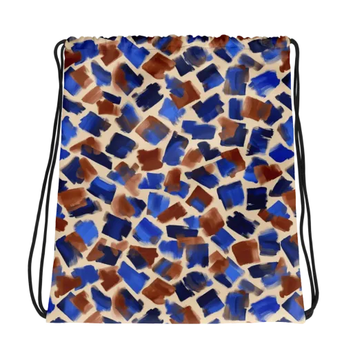 Painter’s Scatter on a Drawstring Bag