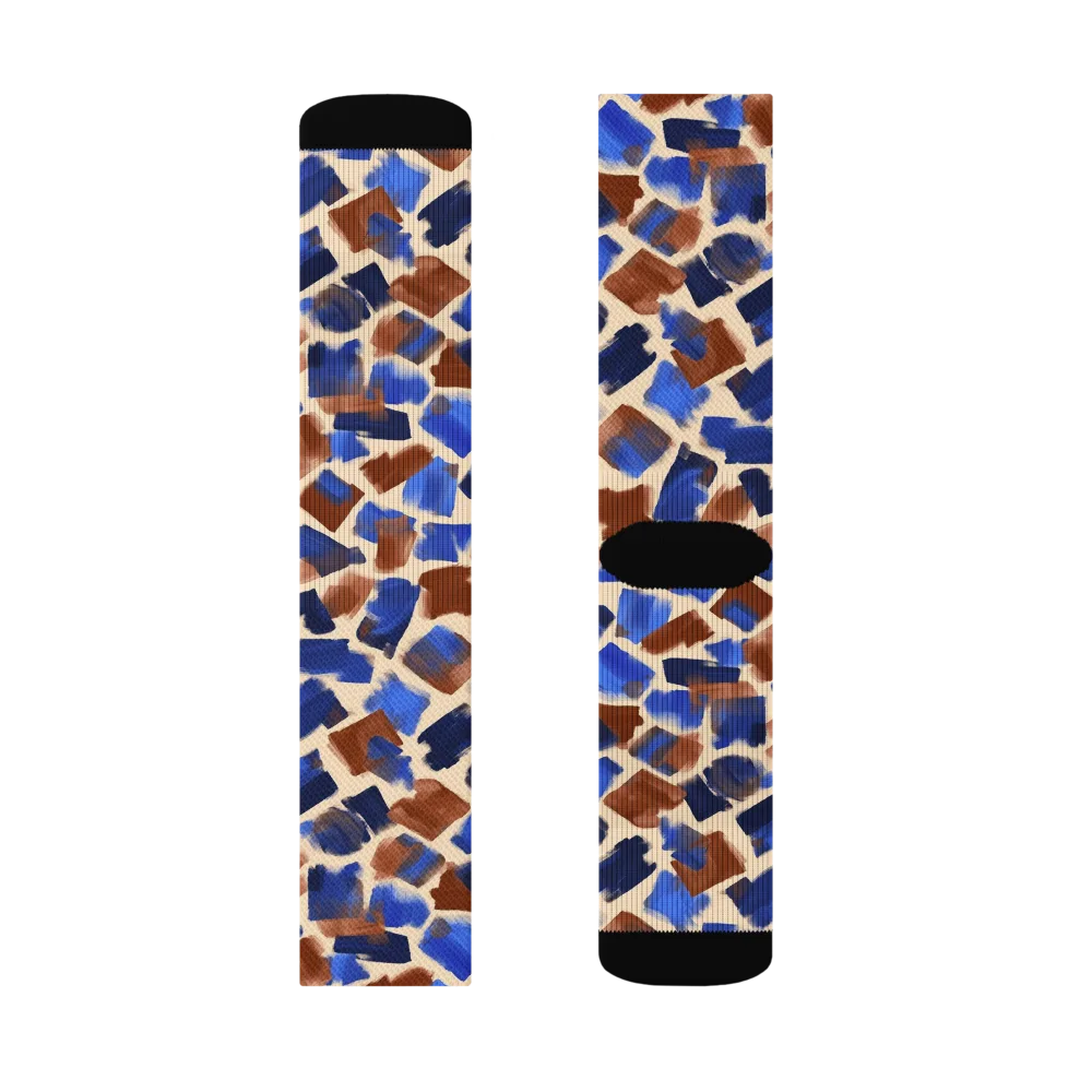 Painter’s Scatter on Socks — Right Sock