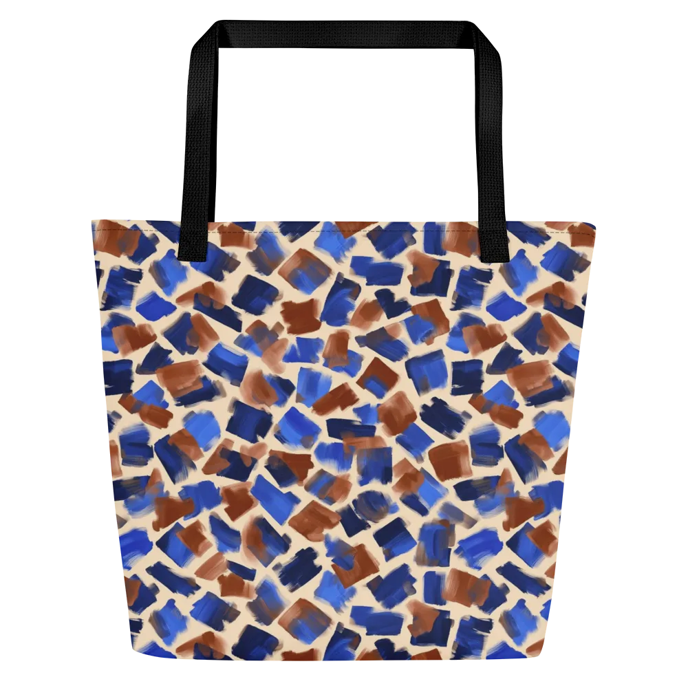 Painter’s Scatter on Large Tote Bag W/ Pocket — Front