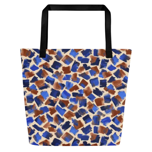 Painter’s Scatter on a Large Tote Bag W/ Pocket