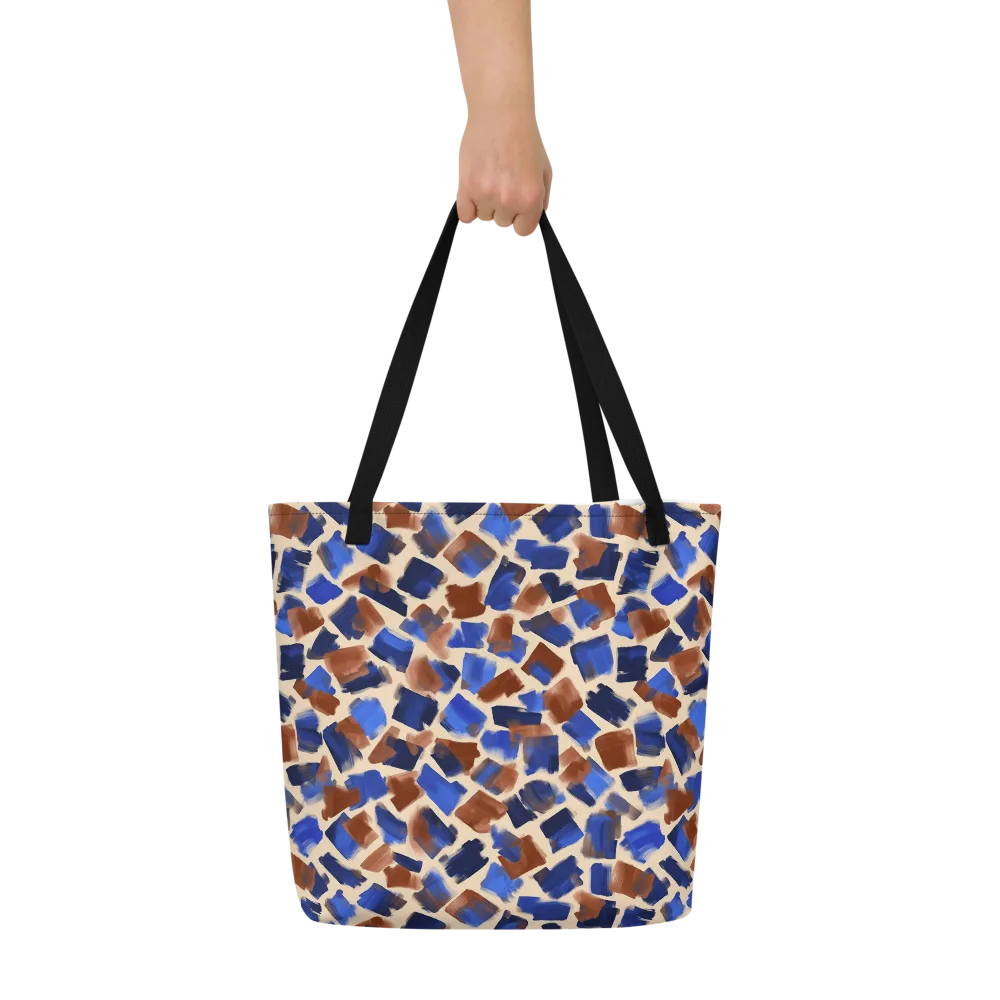 Painter’s Scatter on Large Tote Bag W/ Pocket — Front