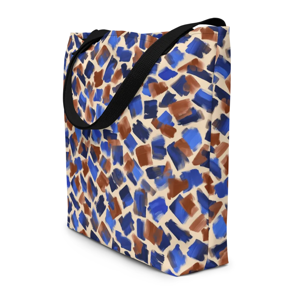 Painter’s Scatter on Large Tote Bag W/ Pocket — Front