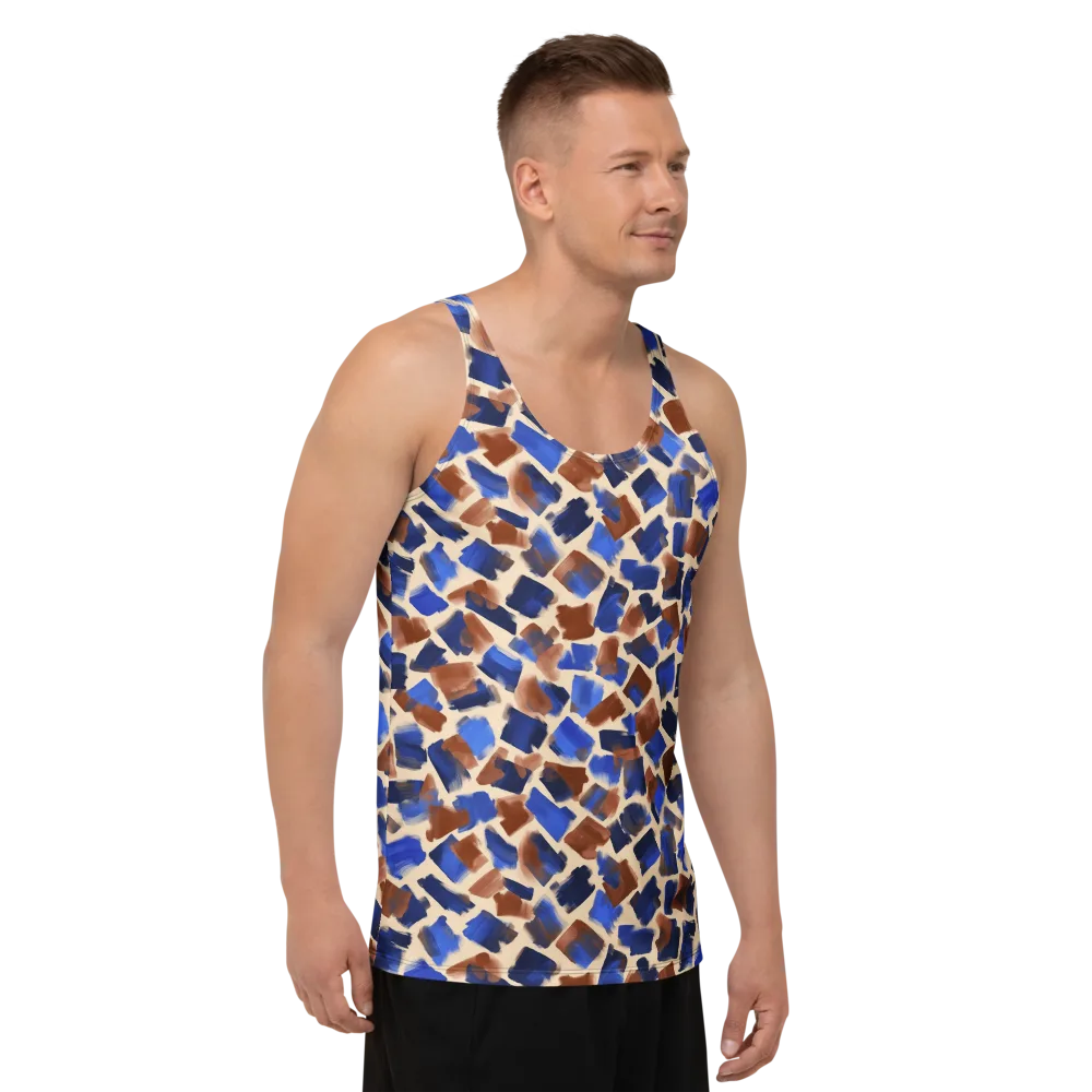 Painter’s Scatter on Men's Tank Top — Right Front