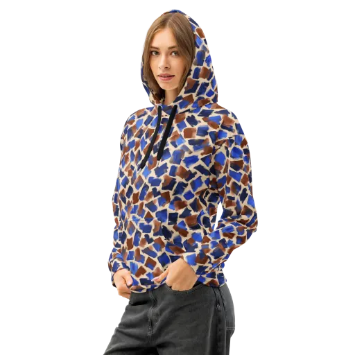 Painter’s Scatter on a Cotton Hoodie