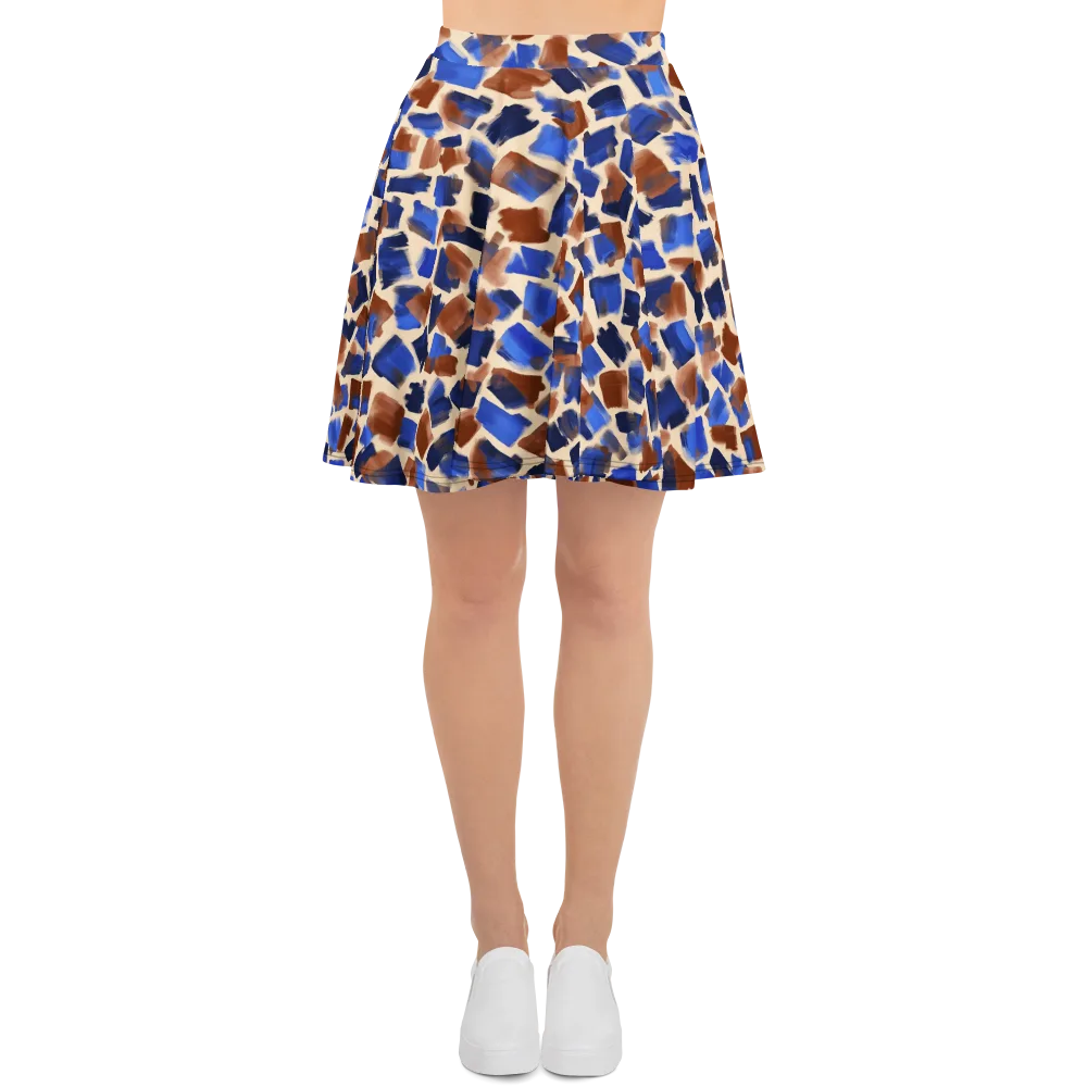 Painter’s Scatter on Skater Skirt — Front