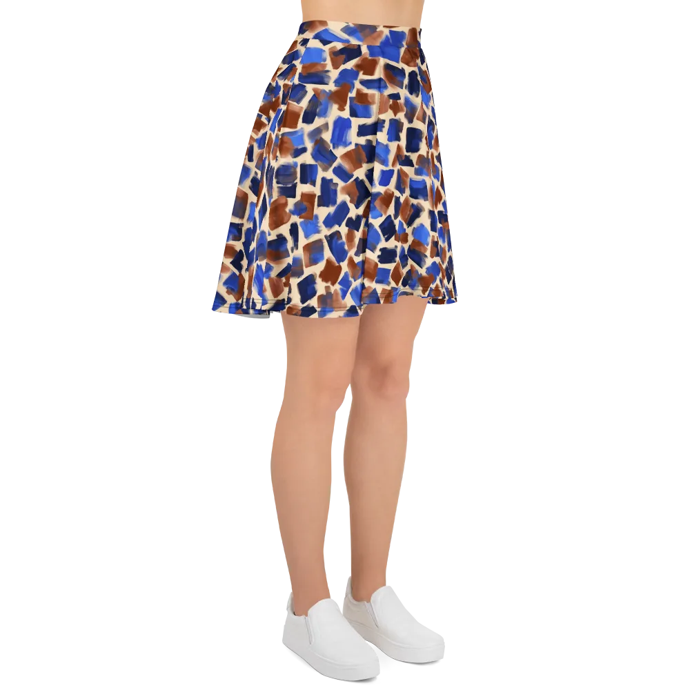 Painter’s Scatter on Skater Skirt — Right