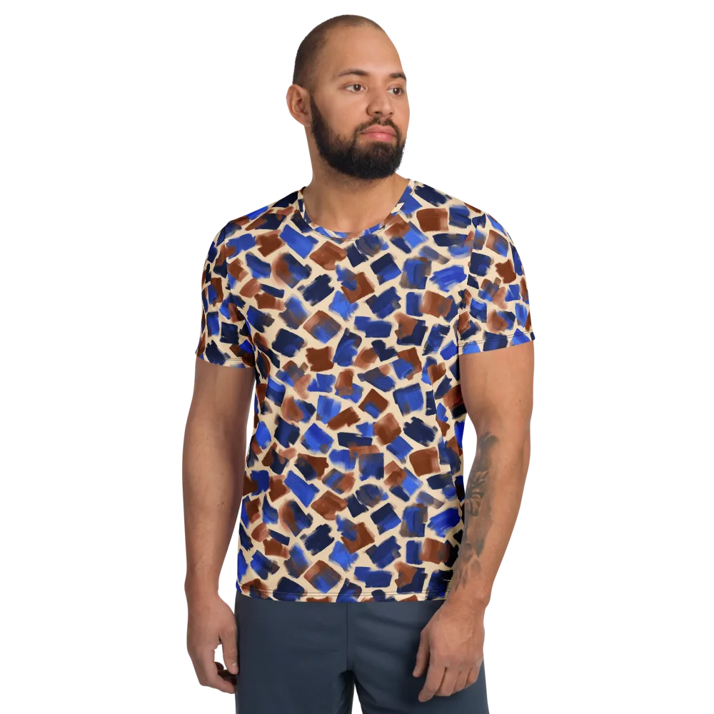 Painter’s Scatter on Men's Athletic T-Shirt — Front