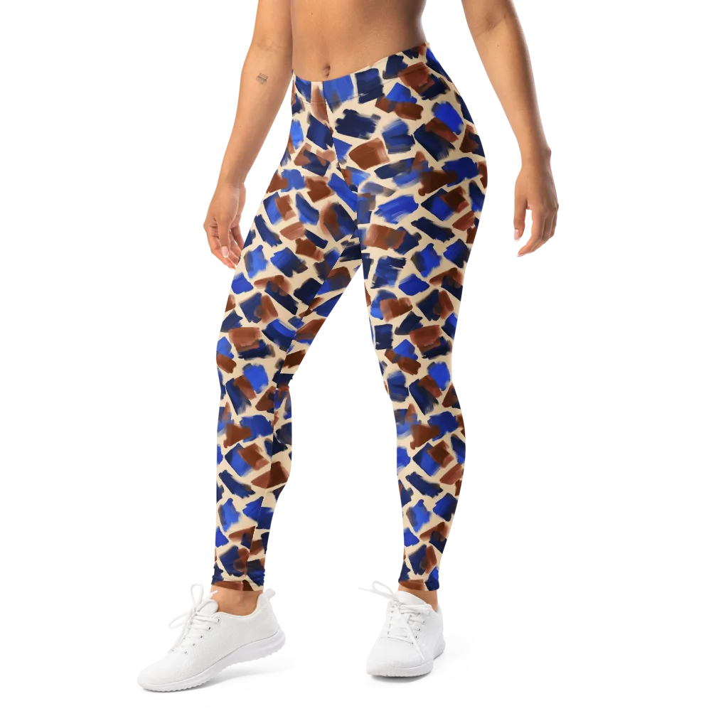 Painter’s Scatter on Leggings — Left Front