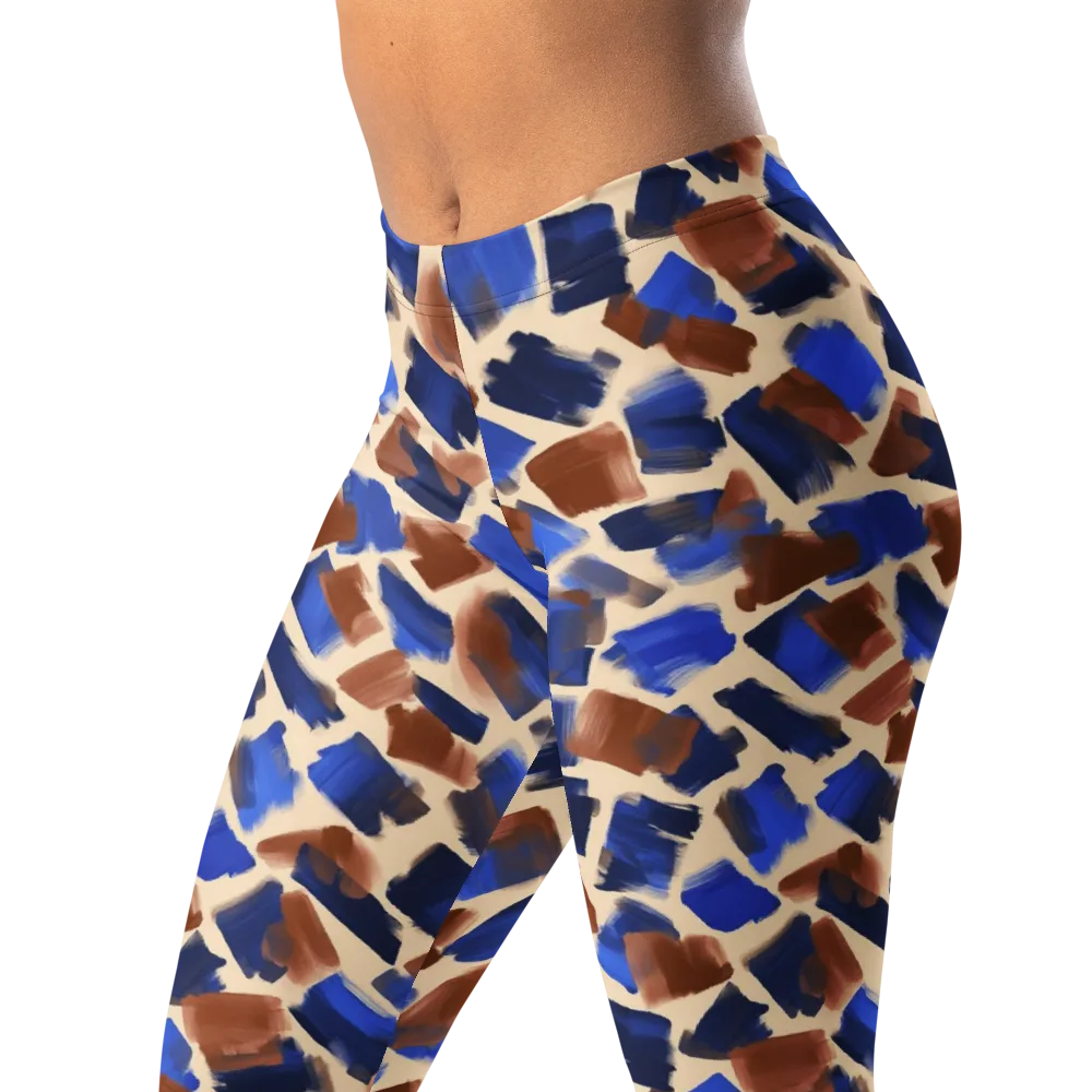 Painter’s Scatter on Leggings — Left Front