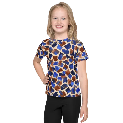 Painter’s Scatter on a Kids Crew Neck T-Shirt