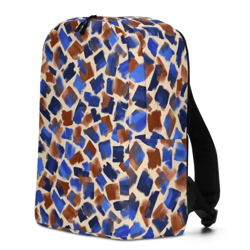 Painter’s Scatter on a Minimalist Backpack