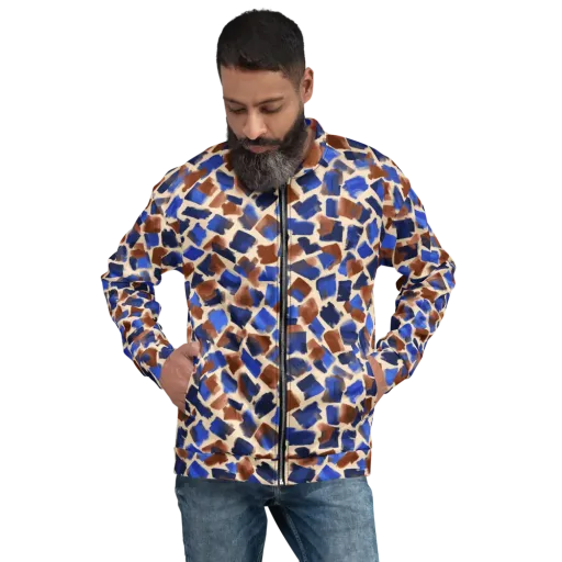 Painter’s Scatter on a Bomber Jacket