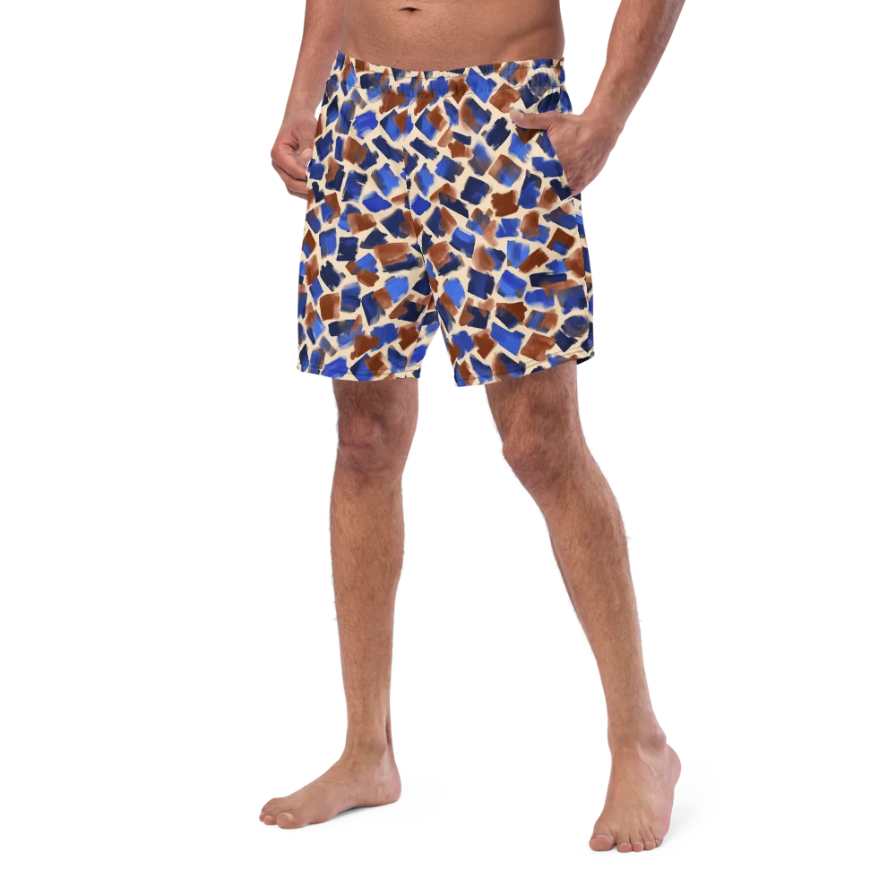 Painter’s Scatter on Swim Trunks — Left Front