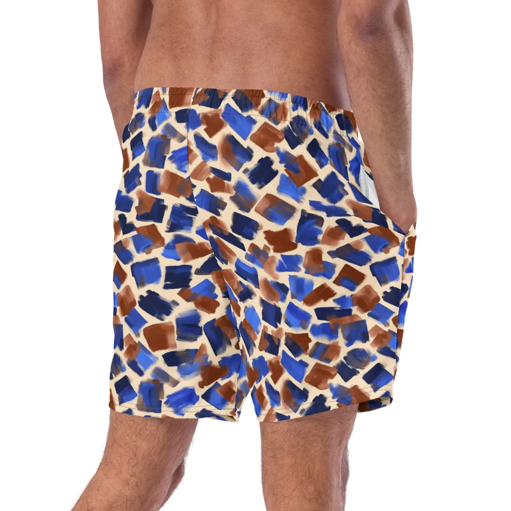 Painter’s Scatter on Swim Trunks — Right Back