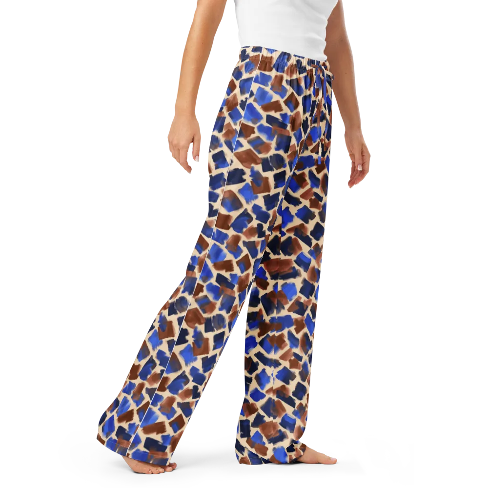 Painter’s Scatter on Women's Pajama Pants — Right Front