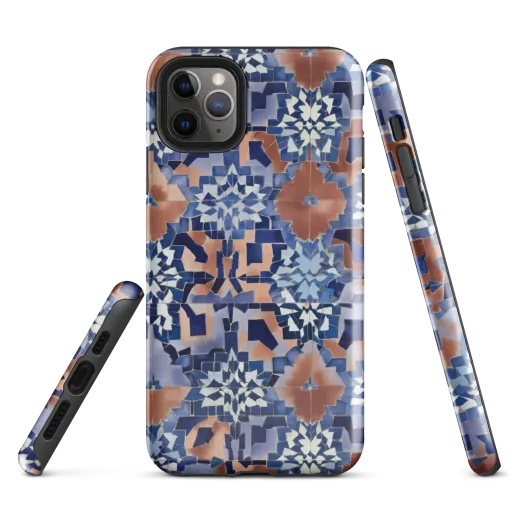 Blue Hour Tile on a Tough Case for iPhone®