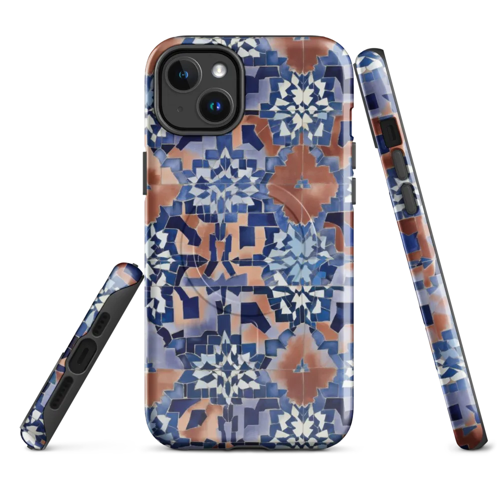 Blue Hour Tile on MagSafe Tough Case for iPhone® — Front