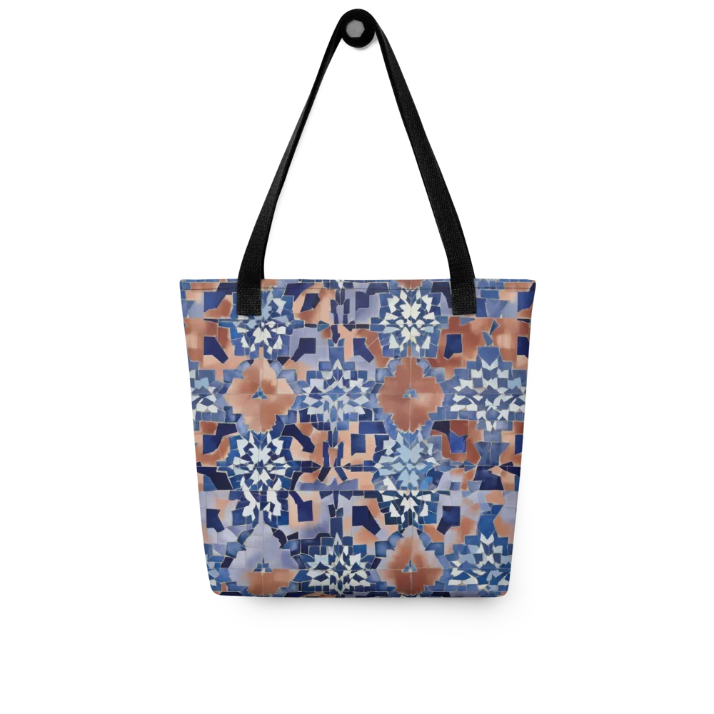 Blue Hour Tile on Tote Bag — Front
