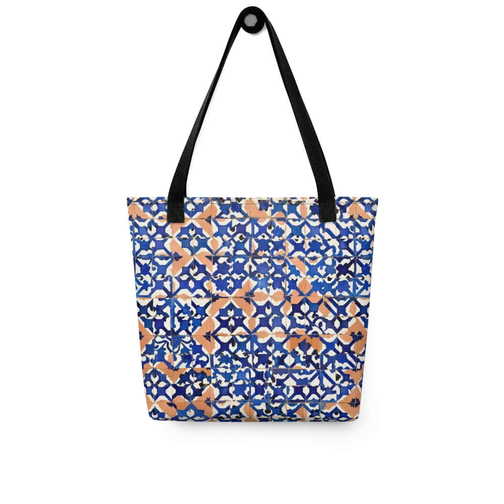Cobalt Terrazzo on Tote Bag — Front