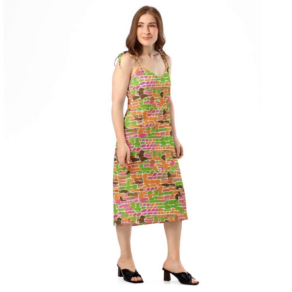 Gallery Crowd on Slip Dress — Right Front