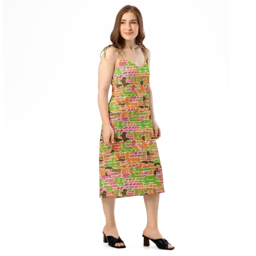 Gallery Crowd on a Slip Dress